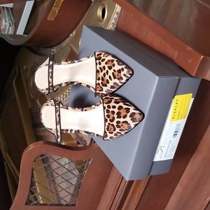 Ann Taylor Leopard heels